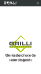 Mobile Screenshot of carrelages-grilli.be